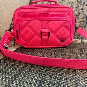 NWOT Lug Carousel XL 2 Anniversary Pink Crossbody Bag